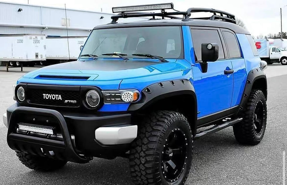 Thumbnail: Toyota FJ Cruiser 07-21 Stainless Grill Guard