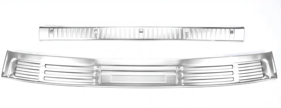 Thumbnail: Toyota Land Cruiser Prado 03-09 Rear Tail Door Pedal Steel Cover 🇹🇼