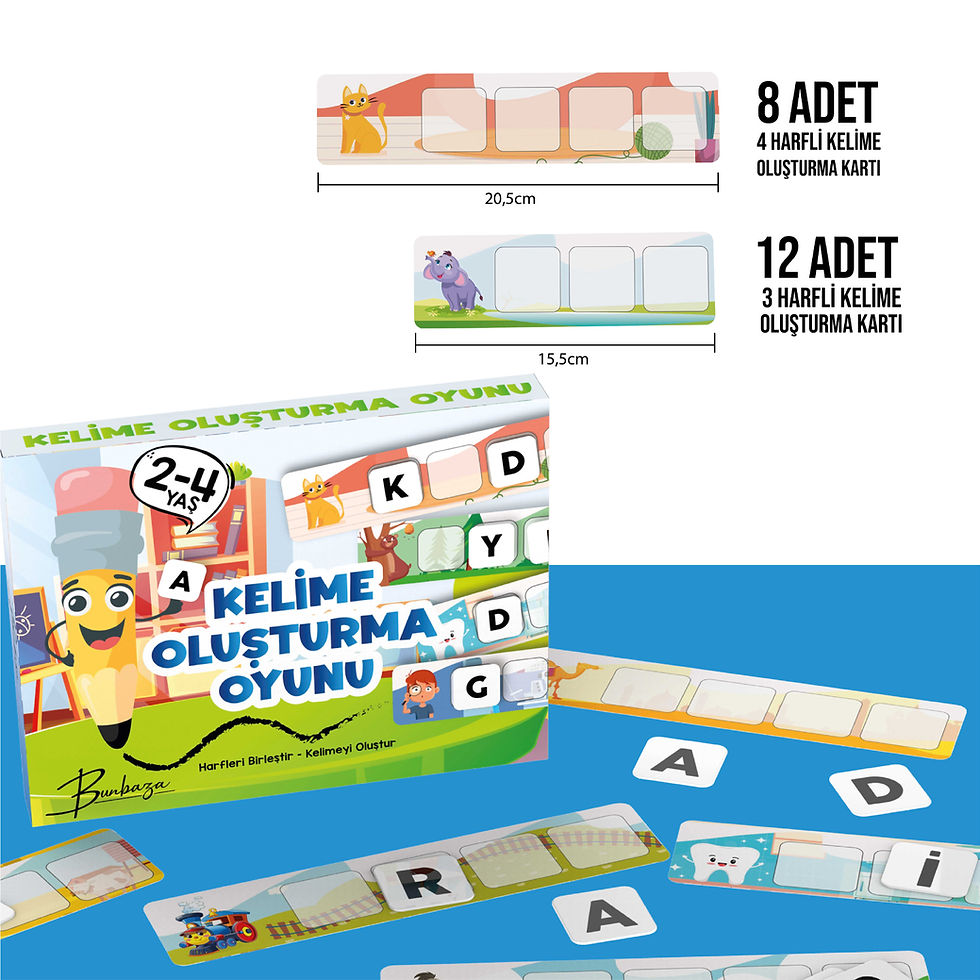 Küçük resim: Okul Öncesi Kelime Oluşturma Okuma Öğrenme Oyunu , Benim Kelimelerim
