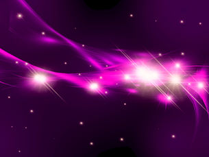 pink galaxy with shining stars