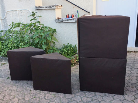 De la fabrication DIY de bass-traps d’angle.