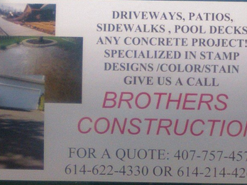 BROTHERS CONSTRUCTION