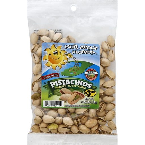 cholesterol free pistachios