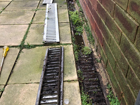 Drainage channel cleaning and drain gully👍 north london & herts