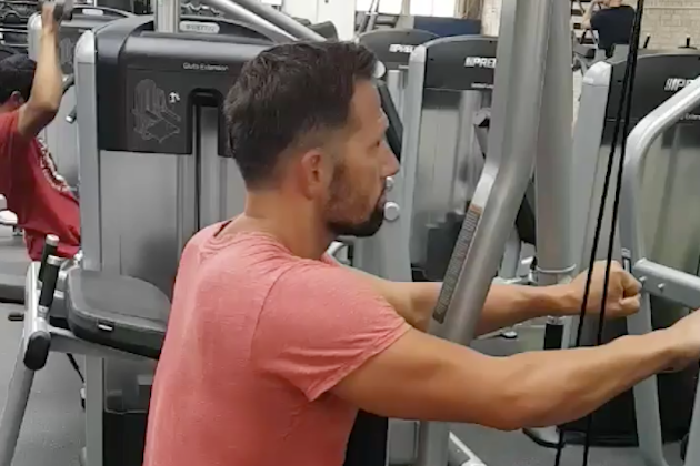 Chest reverse flye