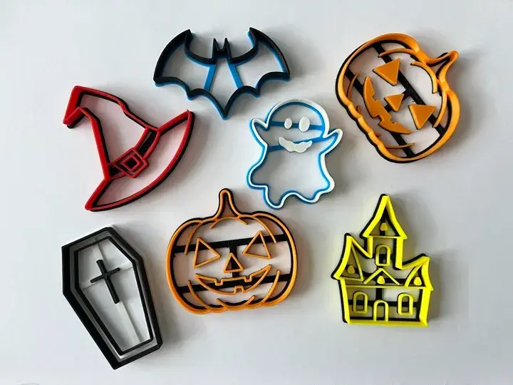 12'li Halloween Kurabiye Kalıbı