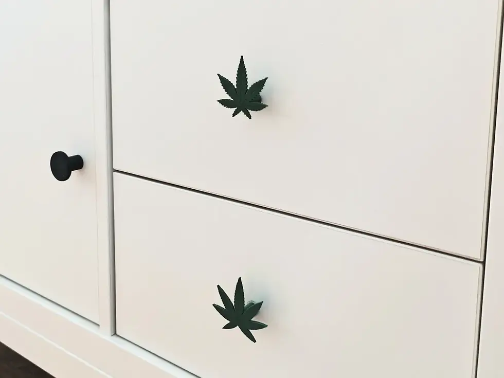Cannabis Dolap ve Çekmece Kulpu