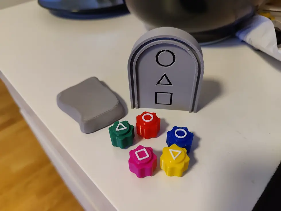 Küçük resim: Squid Game 5 Taş ve Mezar Taşı Oyunu