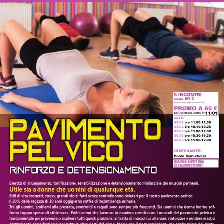 PAVIMENTO PELVICO - Rinforzo e detensionamento