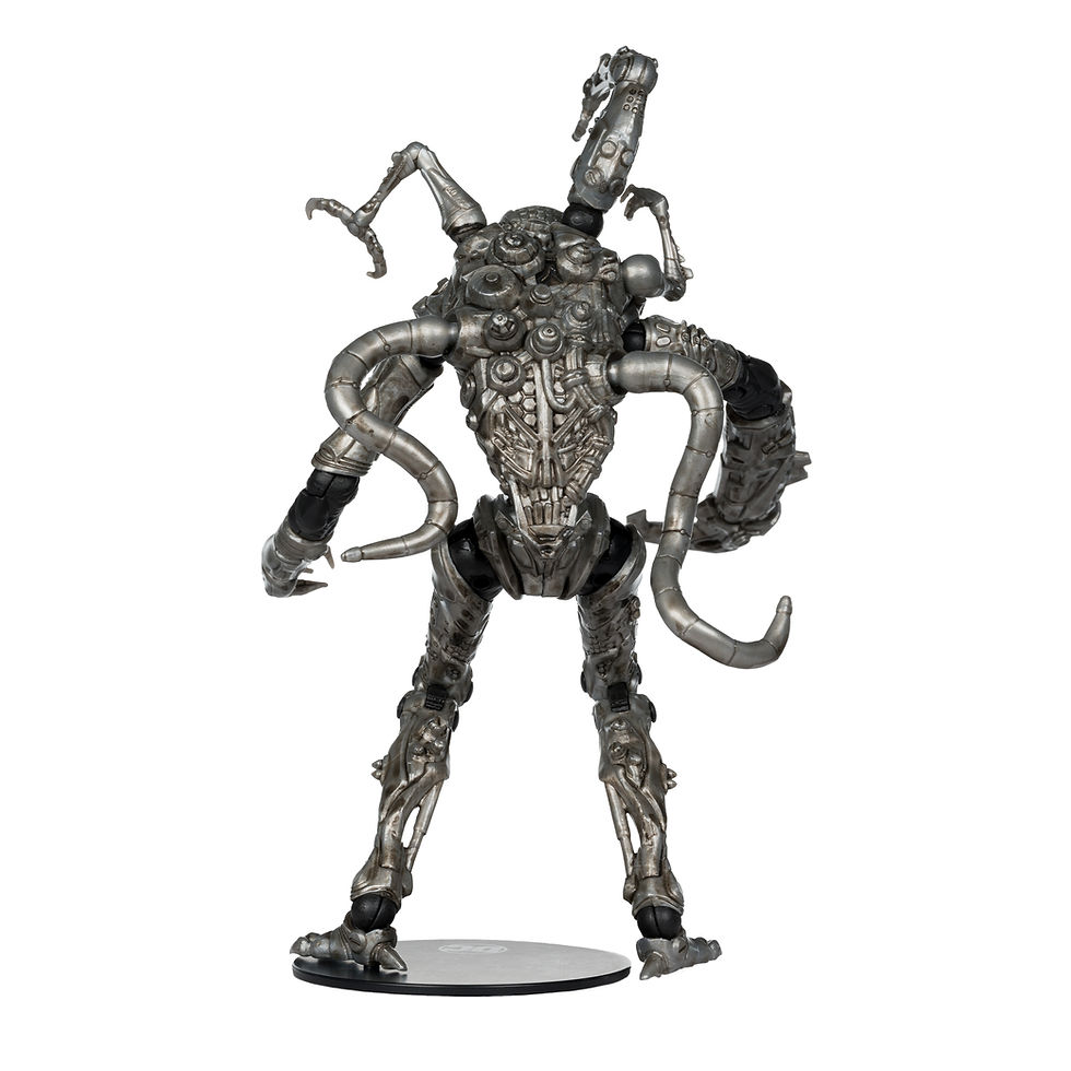 Thumbnail: Dc Direct 7In Figure With Comic - Brainiac (Gold Label)