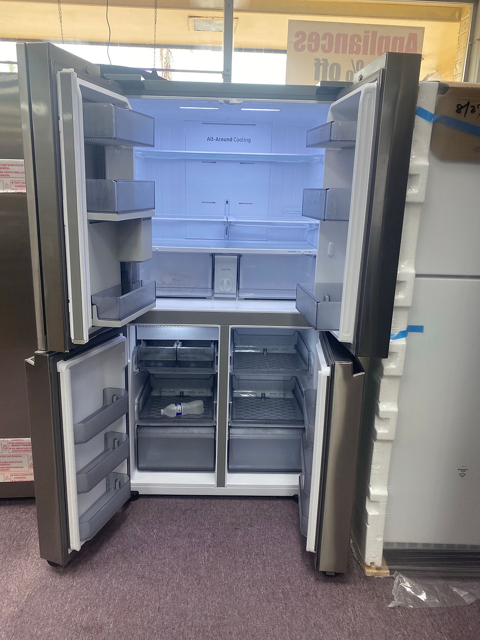 Thumbnail: Samsung 23 cu. Ft. Counter Depth 4-Door French Door Refrigerator 
