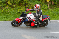 Motorbike driver riding, Foto-Tori.com