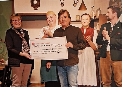 Bild Spendenübergabe