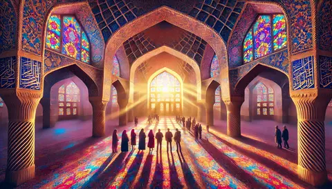 Day in Paradise: Visiting the Nasir al-Mulk Mosque