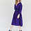 Thumbnail: FRIEDA DRESS - ROYAL BLUE/PURPLE