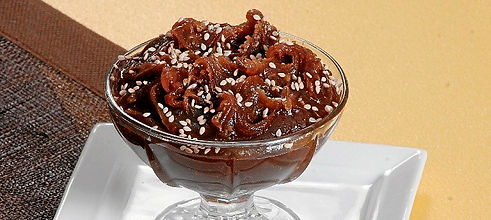 Frejol Colado – Black Bean Pudding