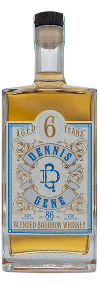 Dennis Gene Blended Bourbon Whiskey - 8aees Distilling Co