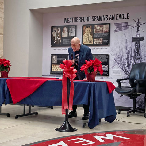 Stafford Elementary School Wall of Honor for General Stafford - Designed by Shauna Kimble