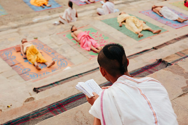 Varanasi Sanskrit student