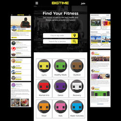 Bigtime Fitness Website