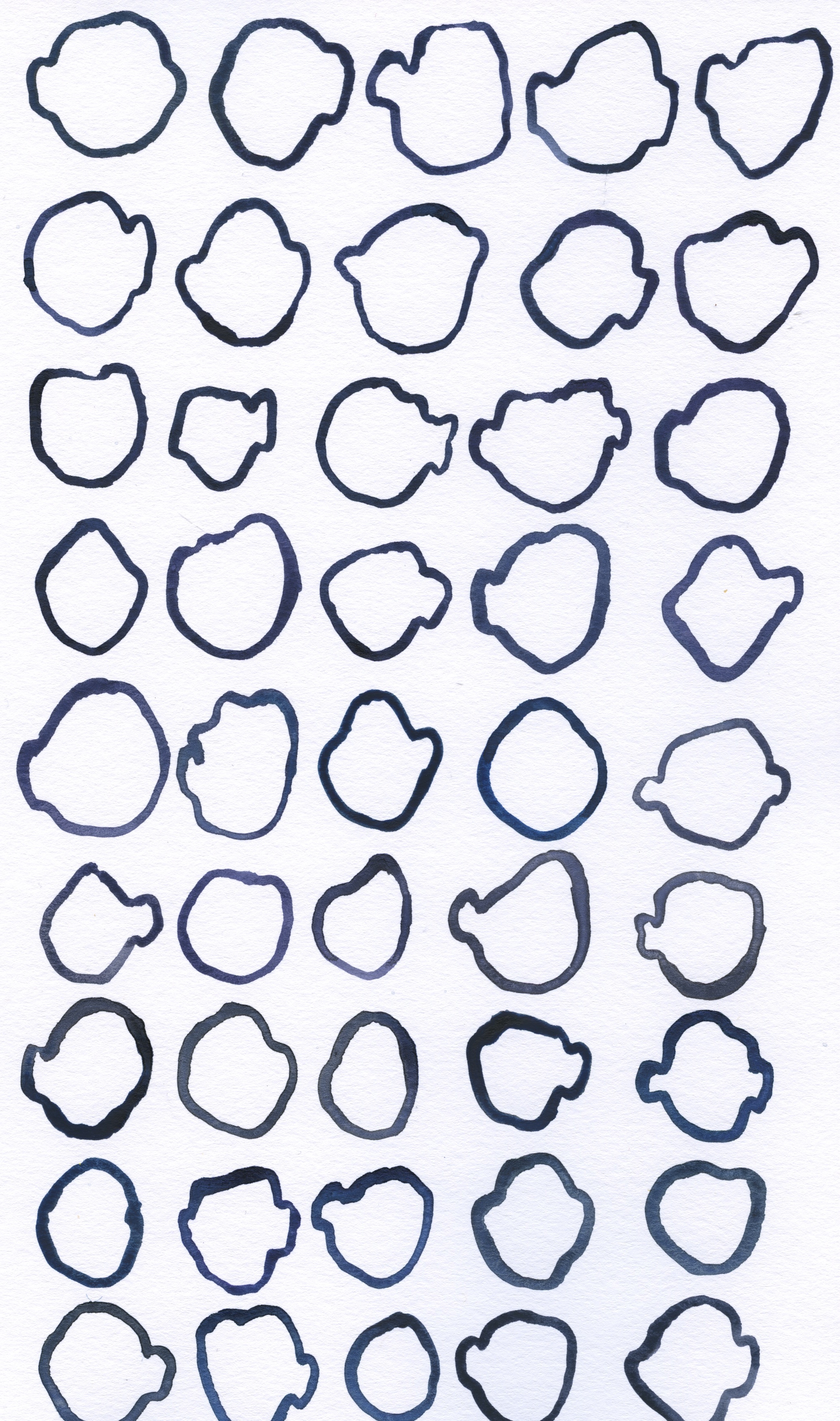 22 Navy Outline
