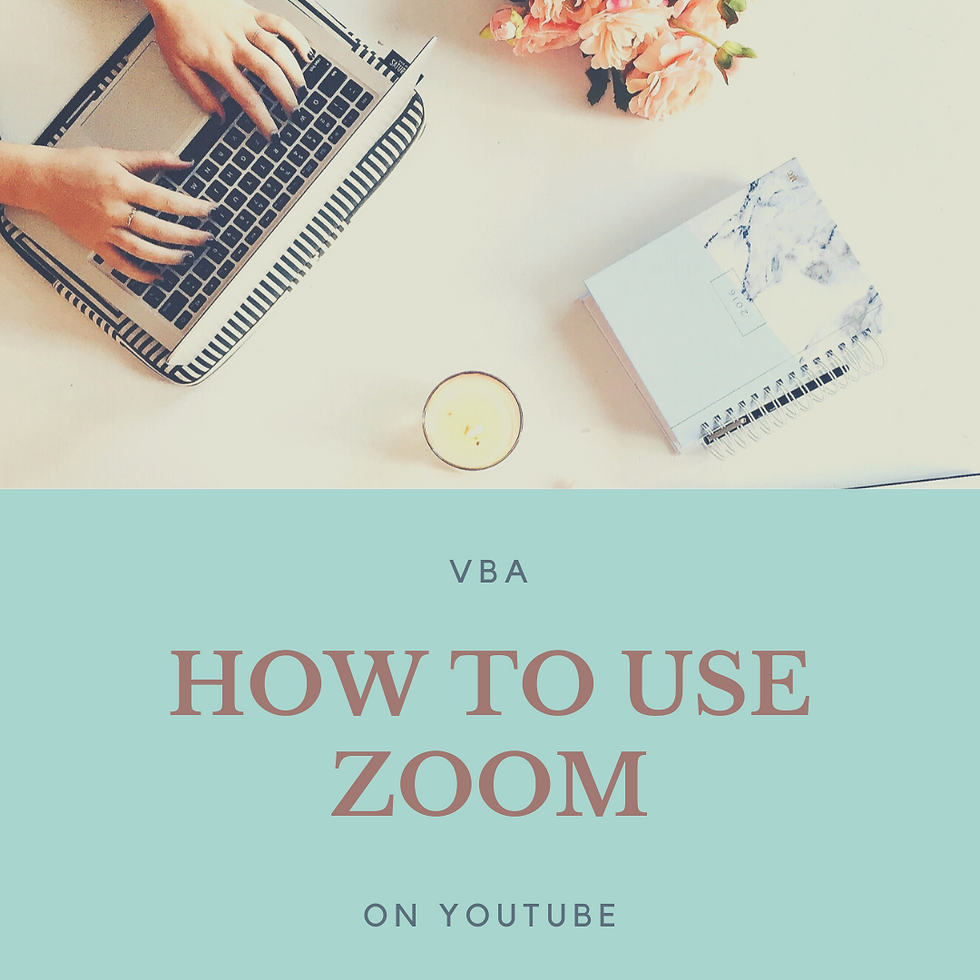 How to use the zoom app