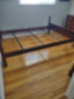 hardwood floor rippled from water damage