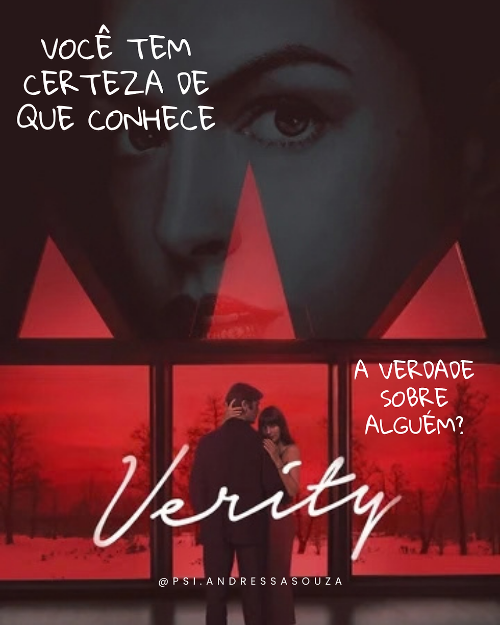 E se a verdade que eu acredito não for a verdade inteira? Pois na vida nem sempre vamos conseguir acessar o que o outro pensa, sente ou viveu.
