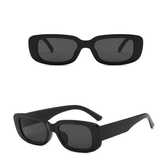 Thumbnail: Retro Unisex Sunglasses - Black