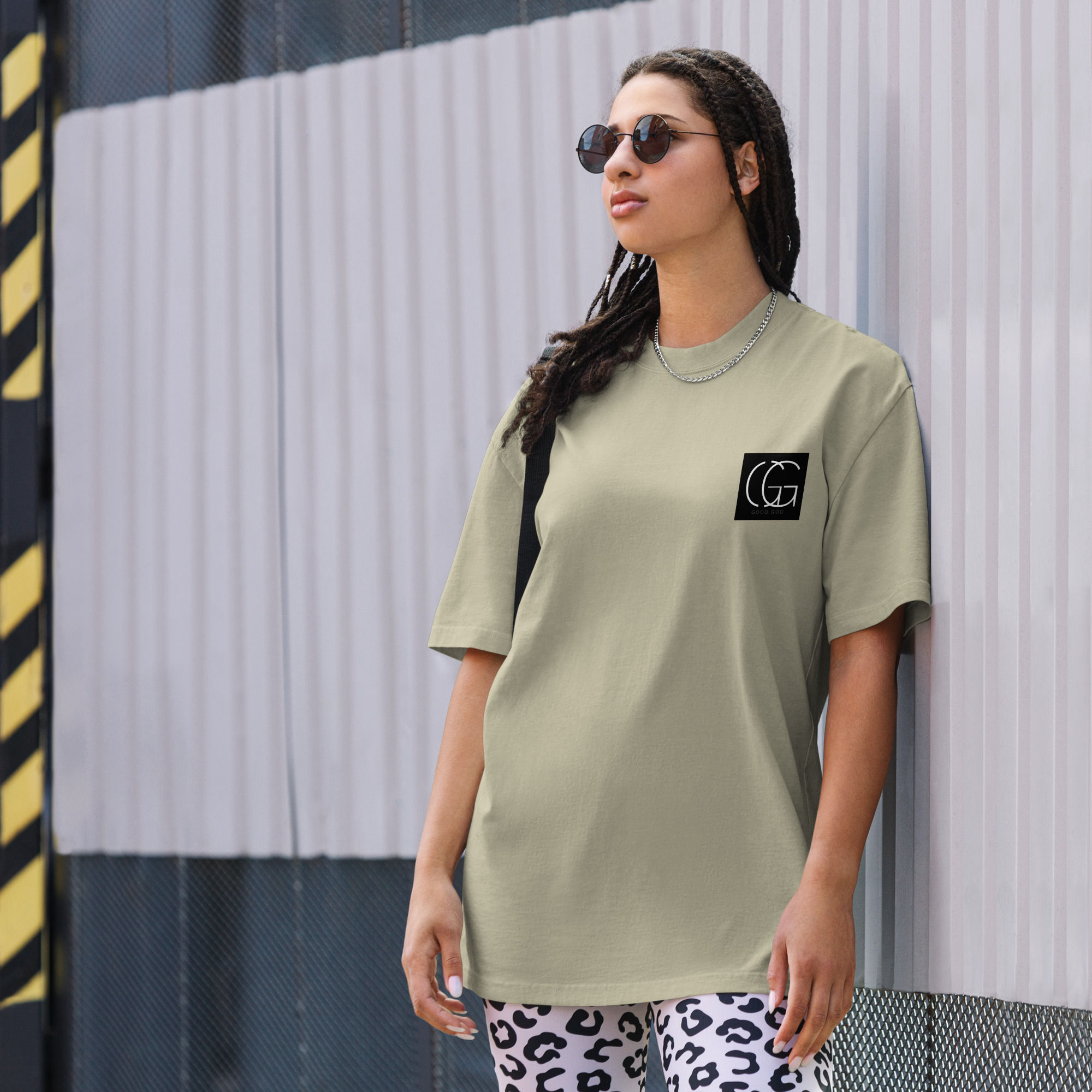 Oversized faded t-shirt