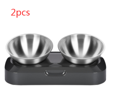 Thumbnail: Pet Stainless Steel Bowl Pet Double Night