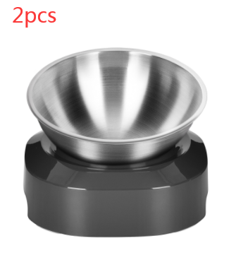 Thumbnail: Pet Stainless Steel Bowl Pet Double Night