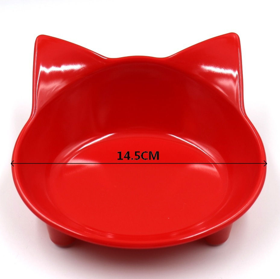 Thumbnail: Pet supplies pet bowl melamine slipColored  Cat Bowl