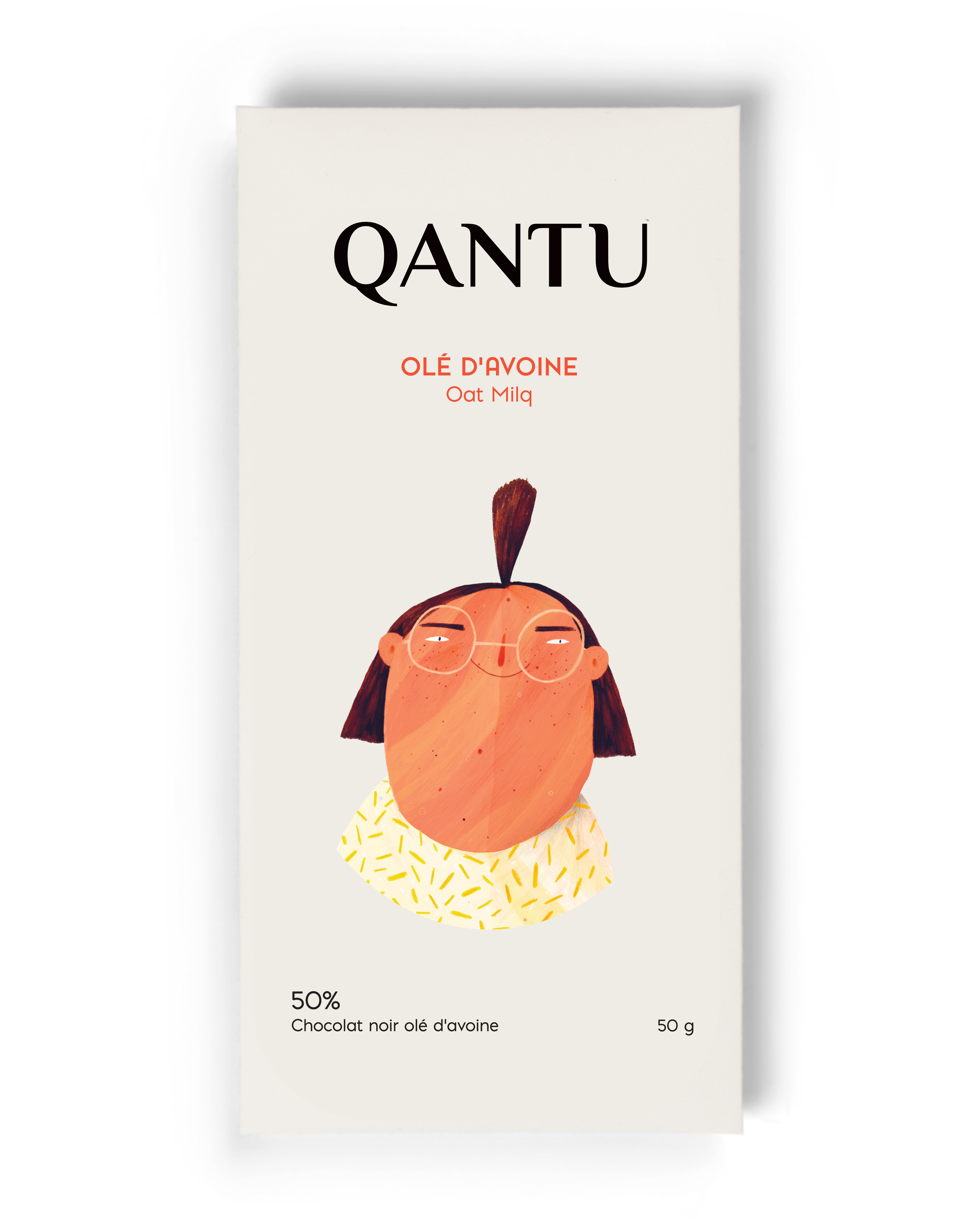 Chocolat Olé d'avoine 50%