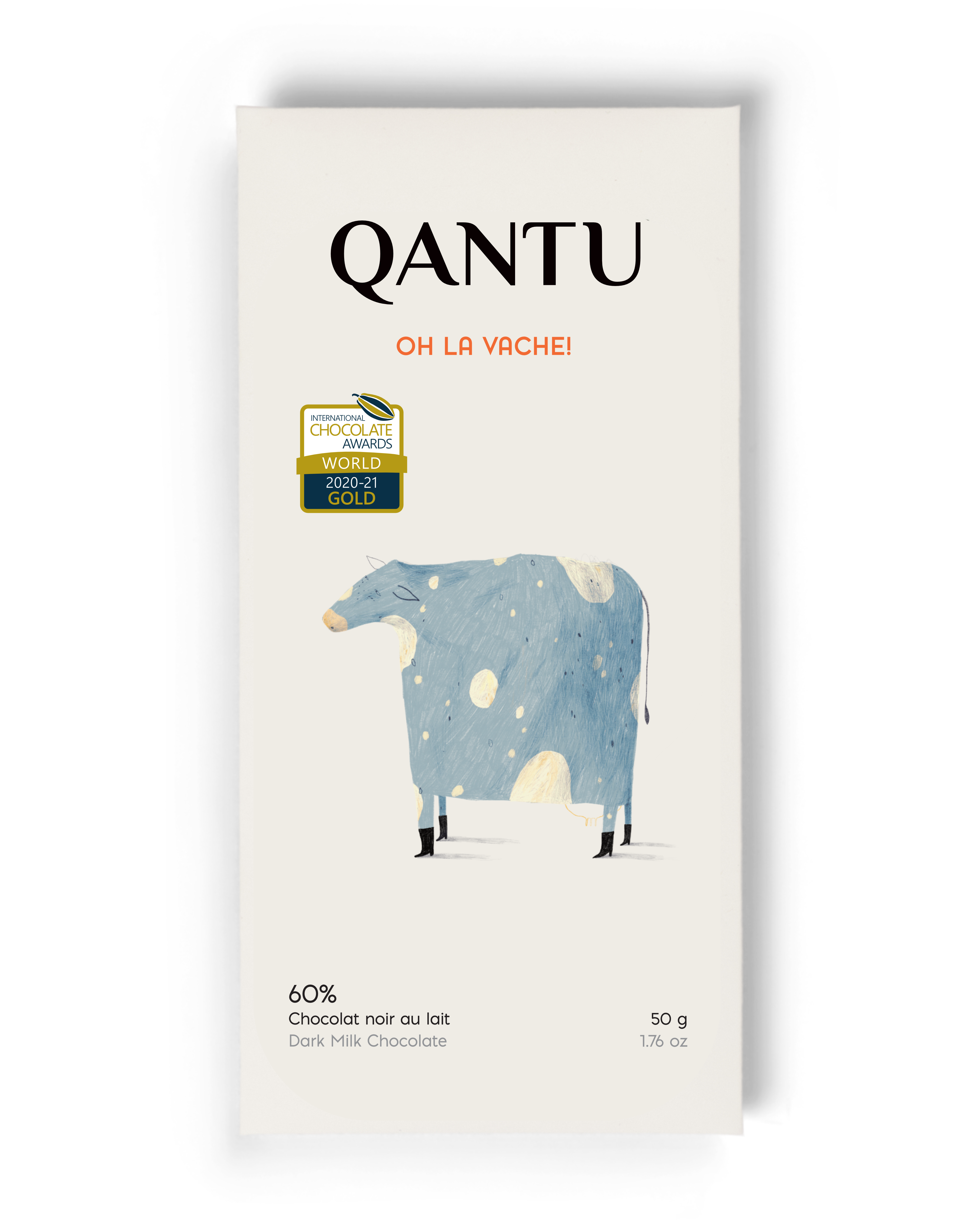 Oh la vache! Chocolat au lait 60% cacao - Piura