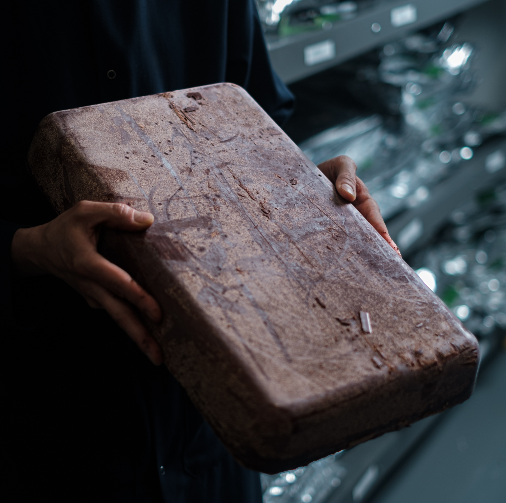 Chocolat 100% cacao en vrac non-tempéré - 2 kg