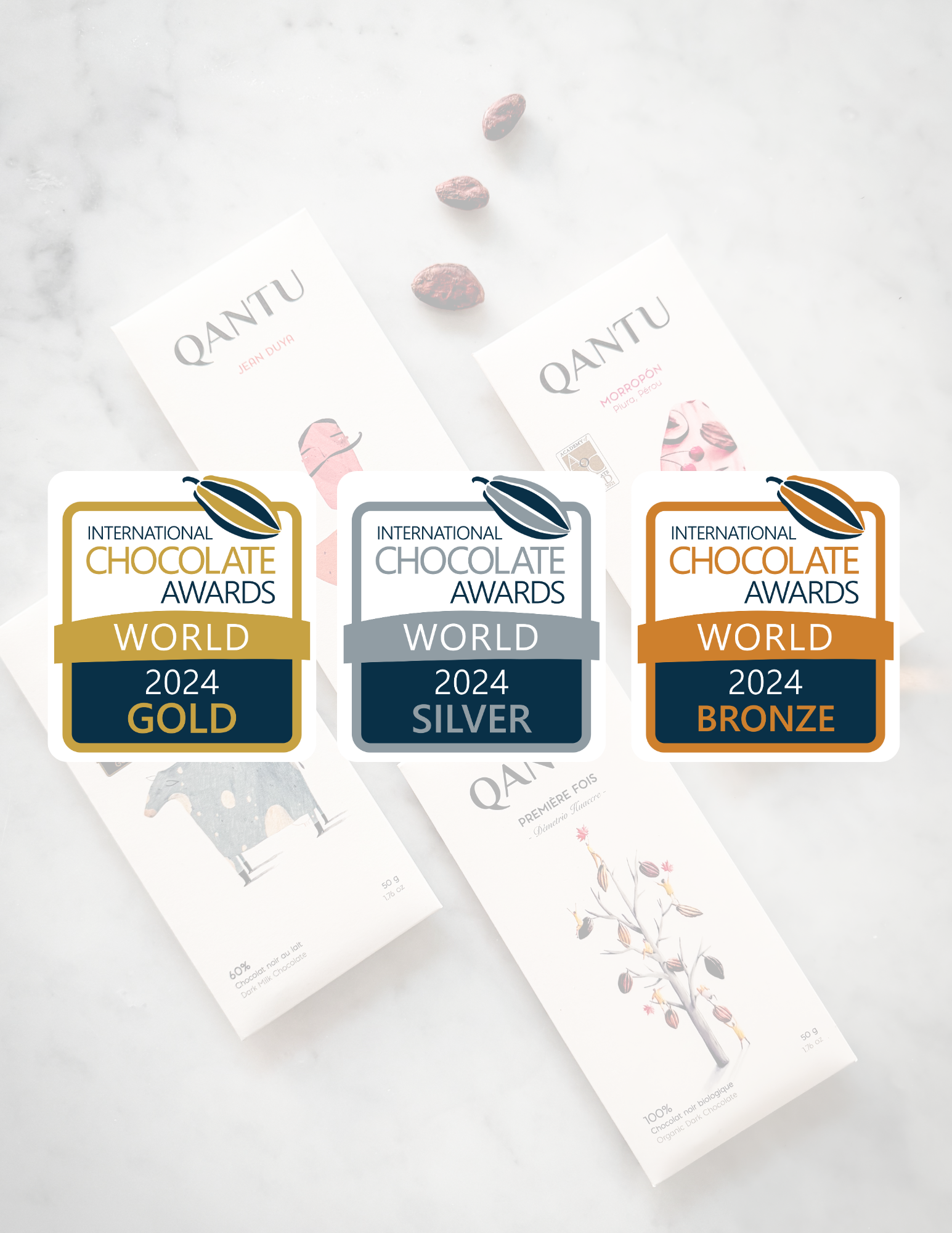 Médaillées 2024 - International Chocolate Awards
