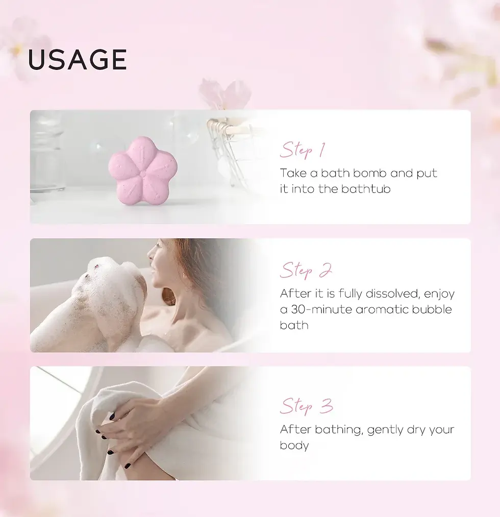 Thumbnail: LAIKOU Bath Bombs  Aromatherapy Relax Stress Exfoliating Moisturize Shower Clean