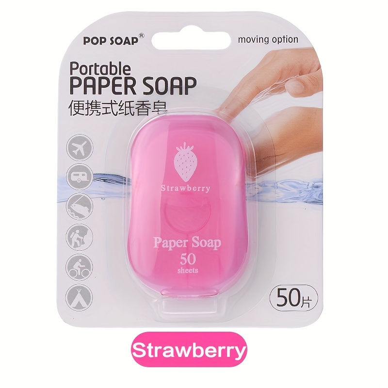 Thumbnail: Ultimate Portable Paper Soap Sheets For Outdoor Travel， disposable hand washin