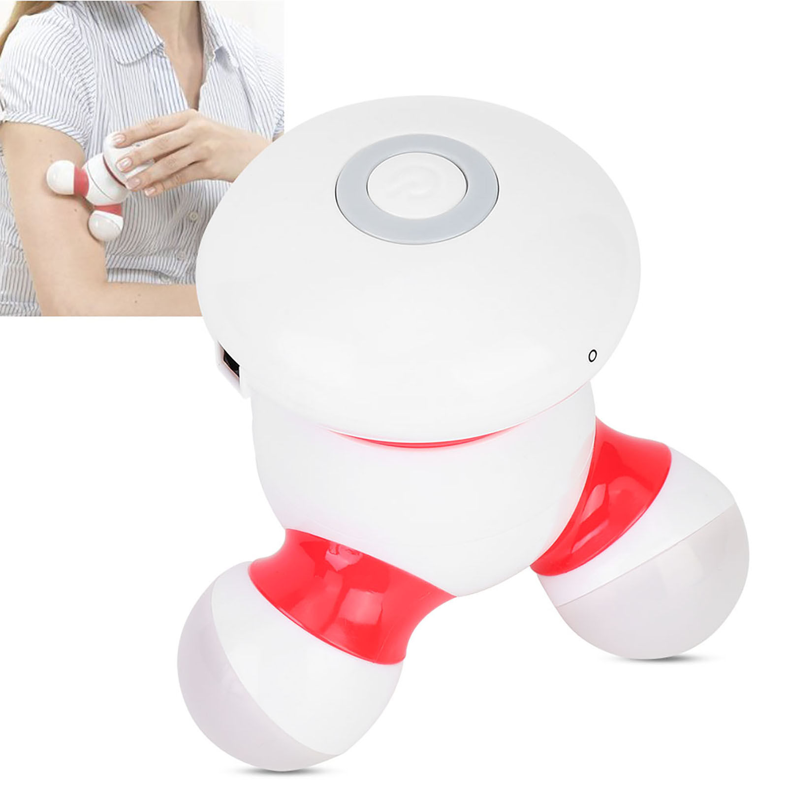 Body Massager Electronic USB Handheld Mini Body Massager Gentle Vibration Massag
