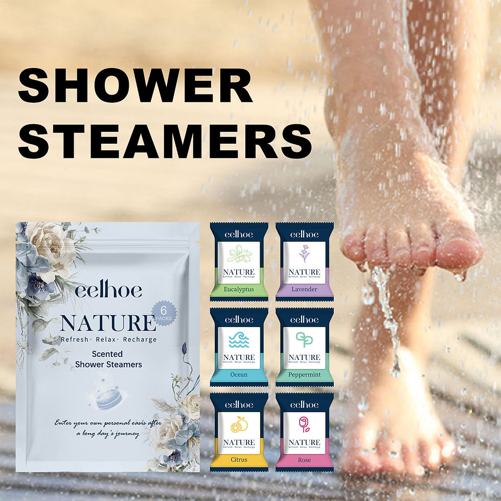 Thumbnail: 6pcs Aromatherapy Shower Tablets Assisting Sleep Relaxing Relieve Stress Shower 