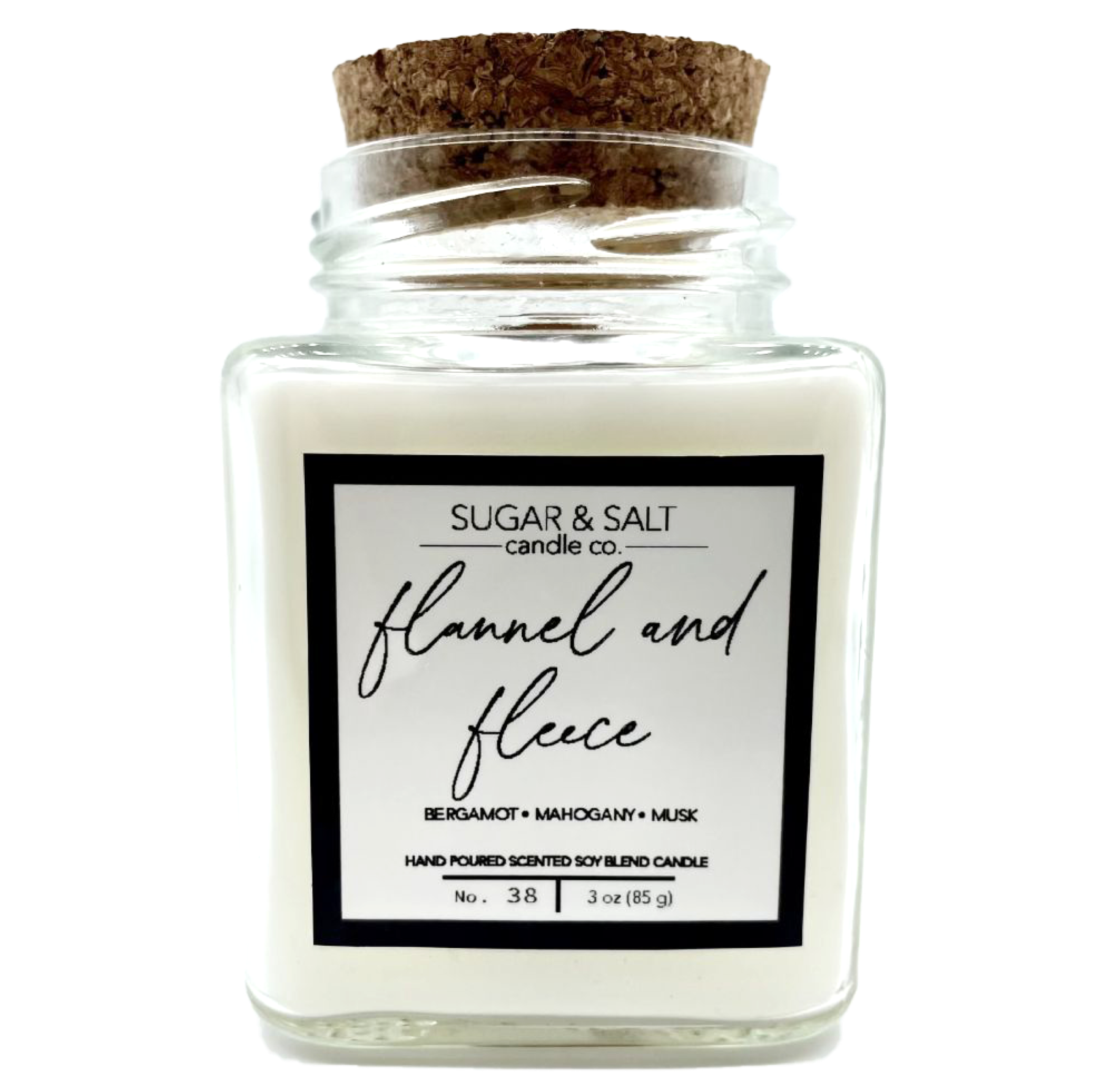 Flannel and Fleece Candle