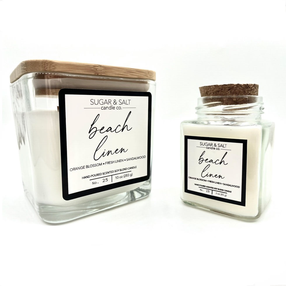 Thumbnail: Beach Linen Candle