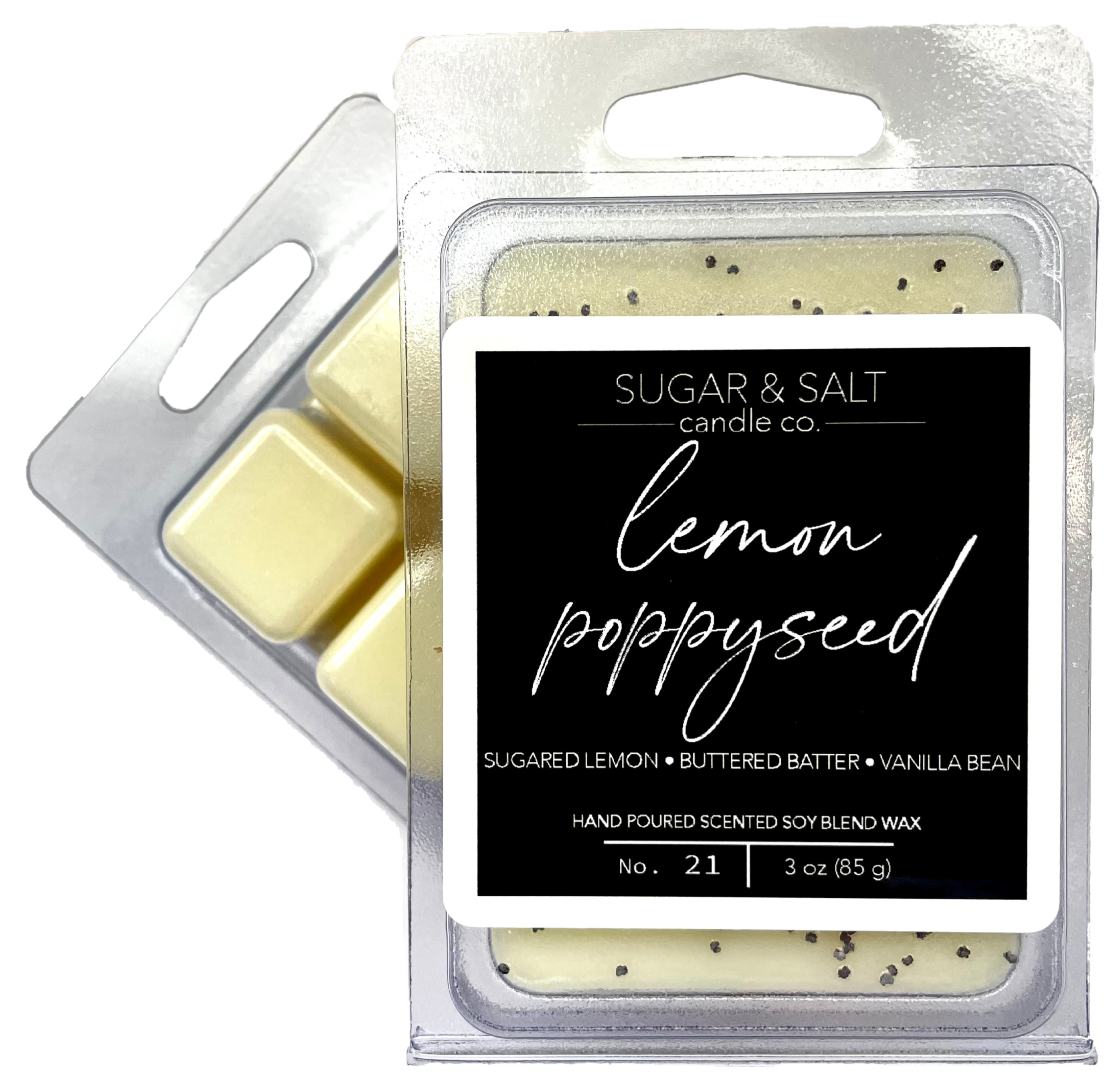 Lemon Poppyseed Wax Melt