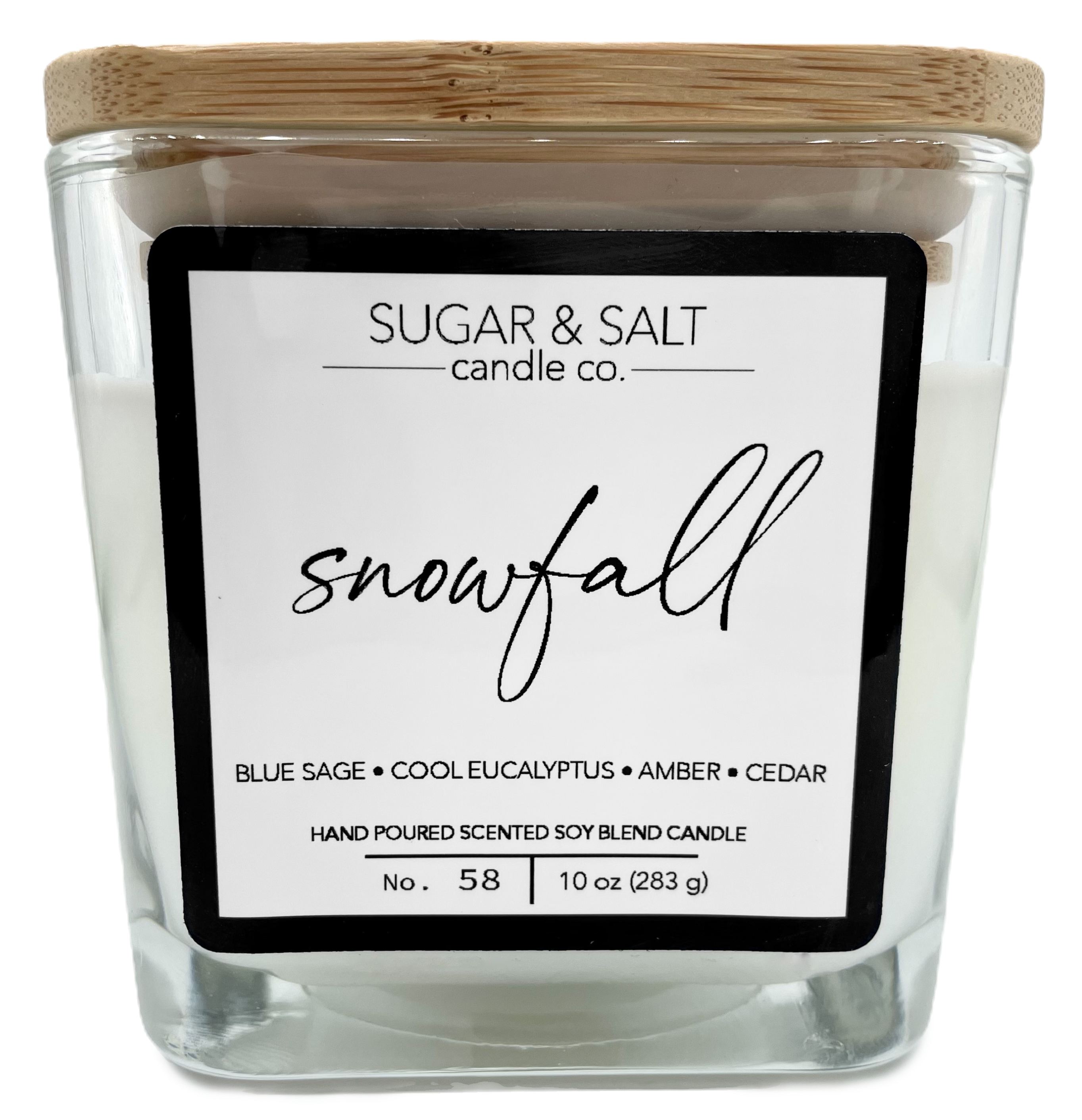 Snowfall Candle