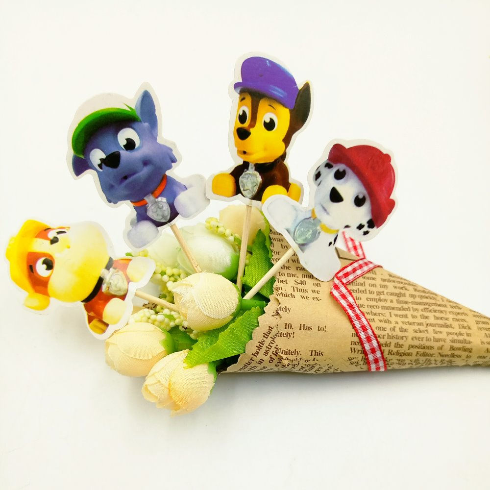 PAW-Patrol Muffin oder Torte Dekoration