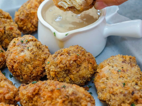 Vegan Fried "Chicken" and Gravy