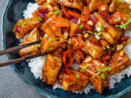 Vegan Kung Pao Tofu