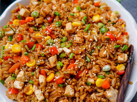 Easy Teriyaki Fried Rice with Homemade Teriyaki Sauce