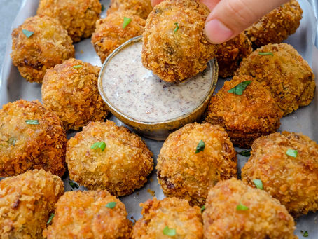 Vegan Potato and Cauliflower Croquettes